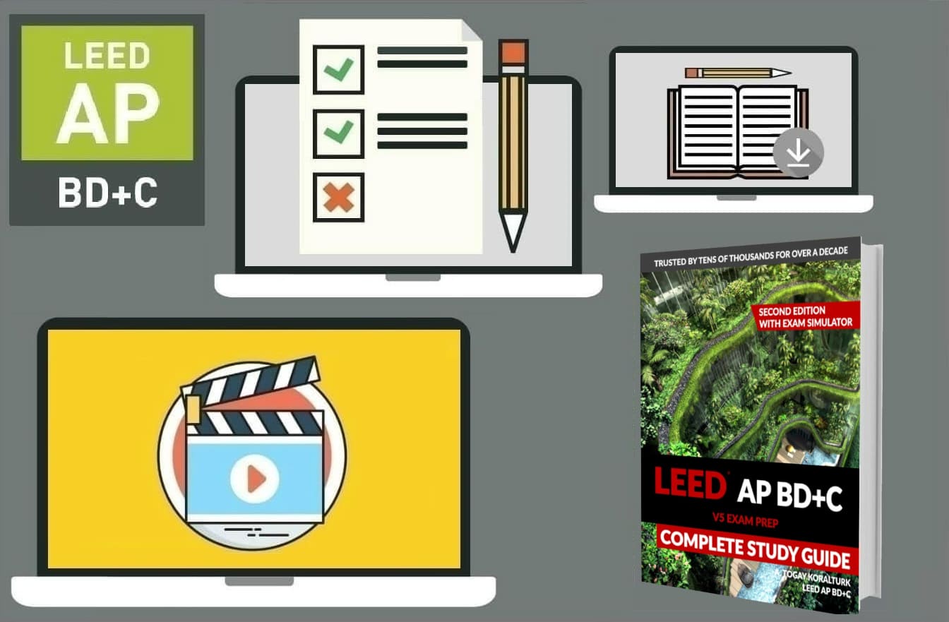 LEED AP BD C Complete Exam Prep Pack