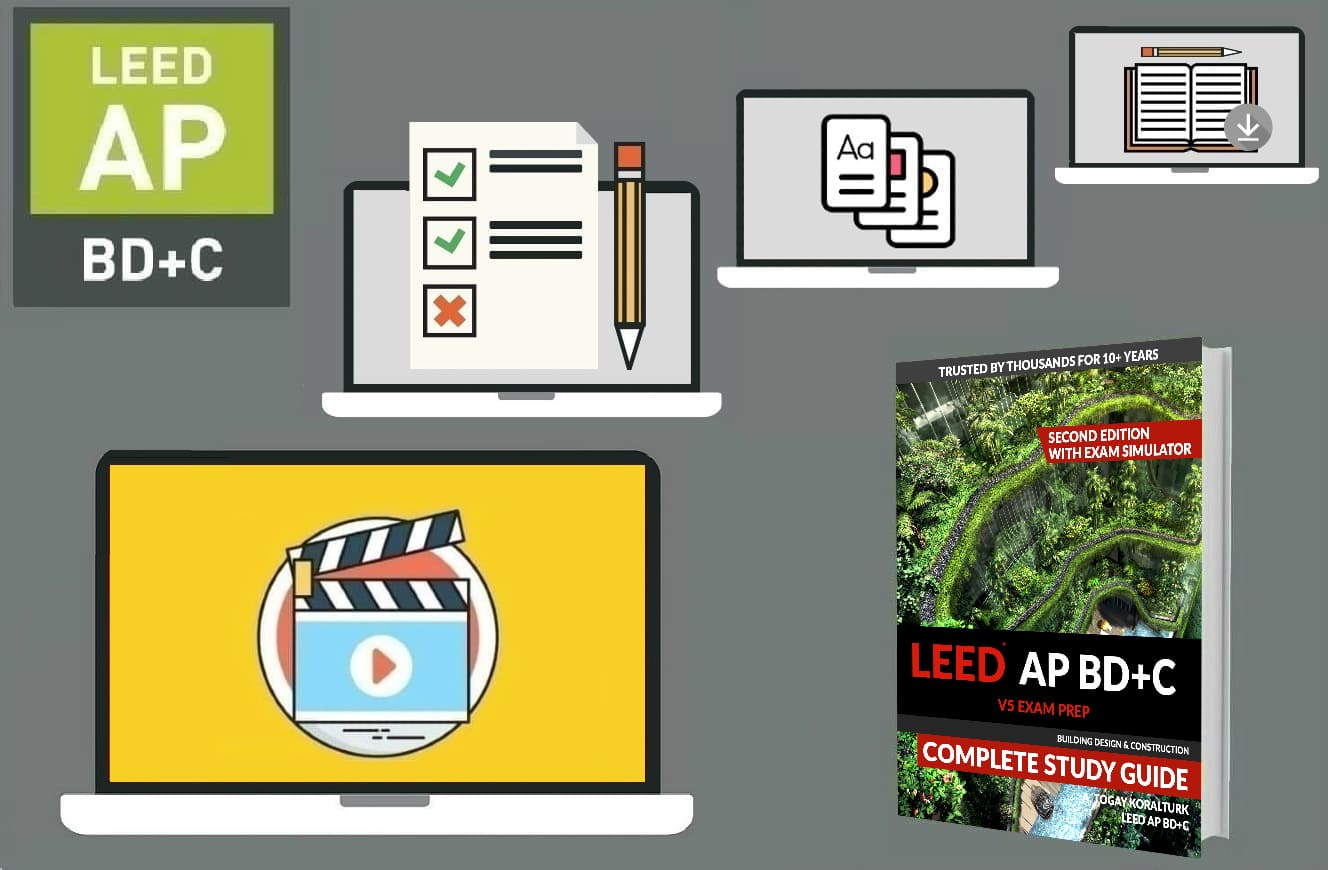 LEED AP BD+C  Complete Exam Prep Pack