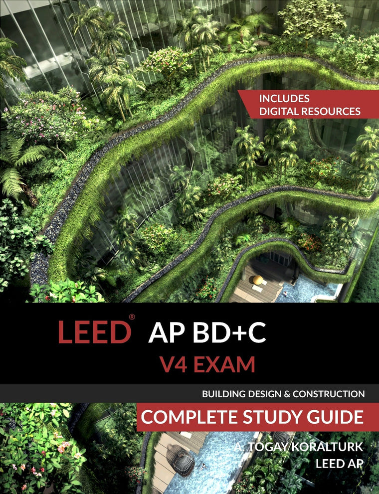LEED AP BD+C Exam Study Guide Front Cover