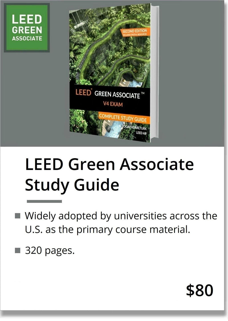LEED GA and LEED AP BD+C Exam Preparation Guides | Study Guides ...