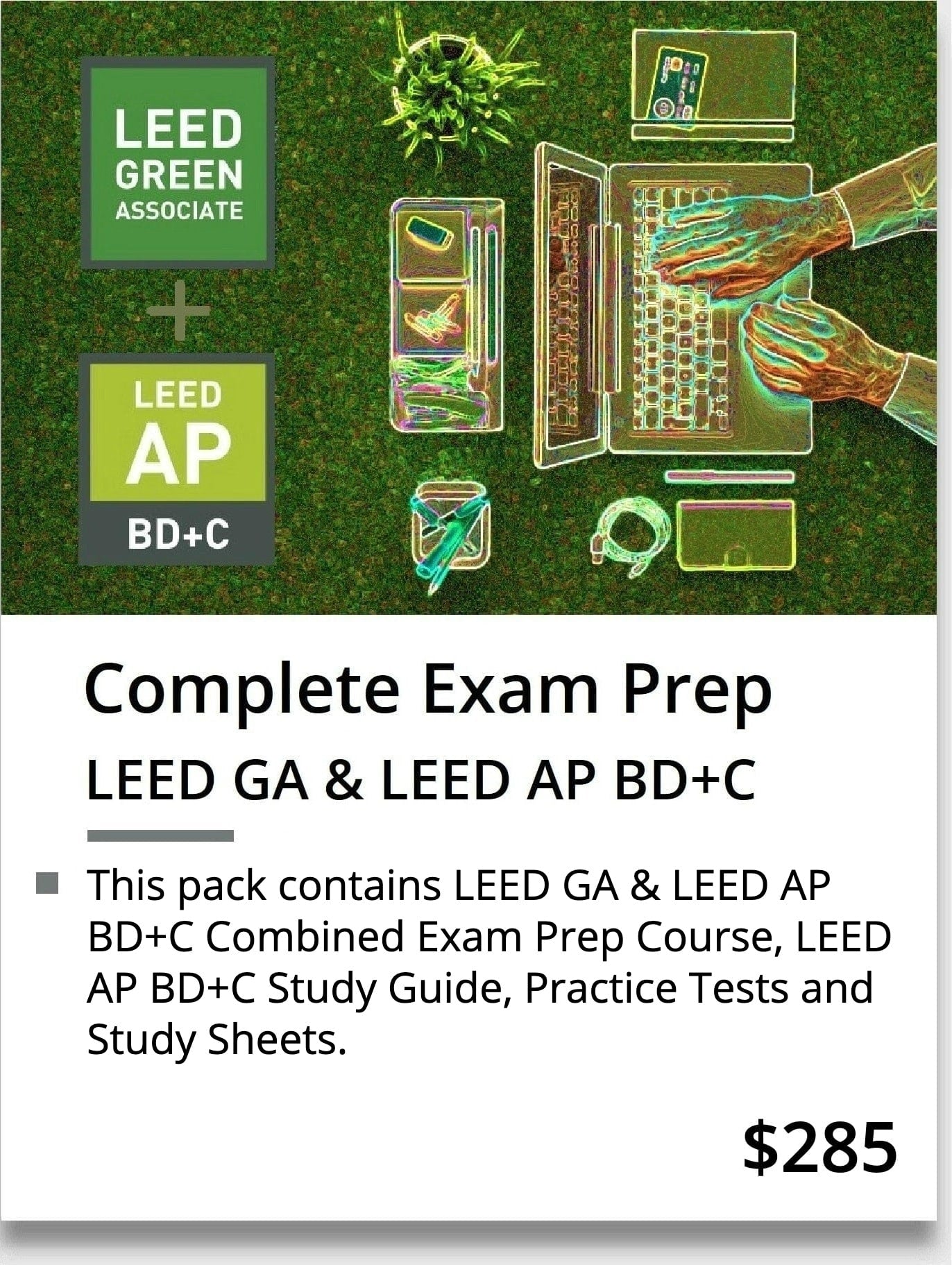 Lead Ga Text LEED GA & LEED AP BD+C V4 Combined Complete Exam Prep